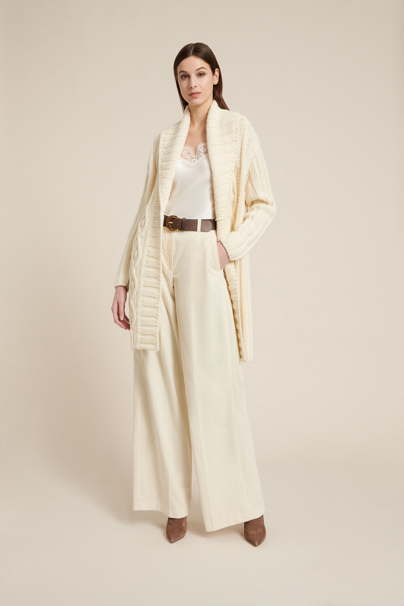 Meditazione - Maxi cardigan | Luisa 