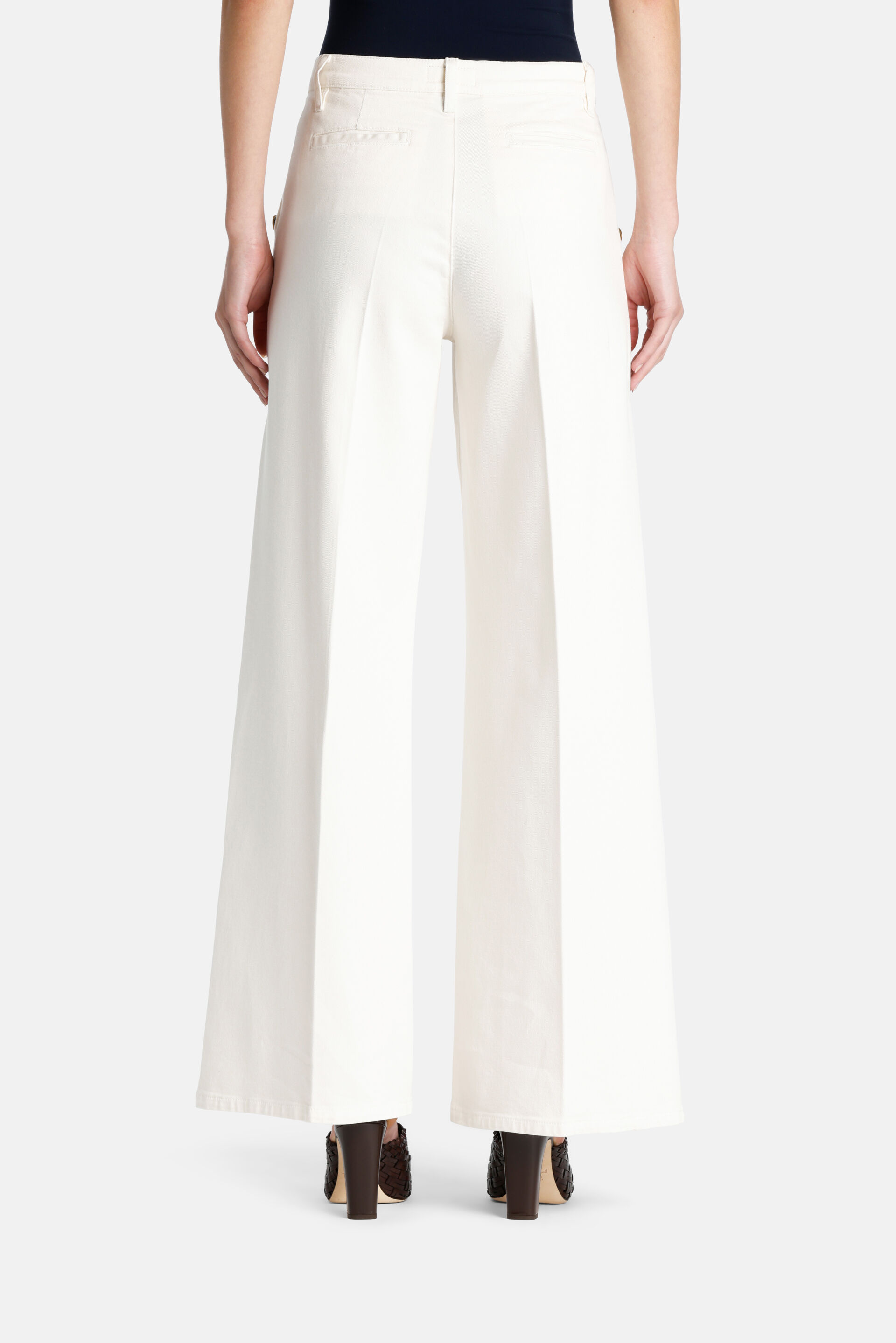 Aceto - Wide leg pants | Pants - Luisa Spagnoli