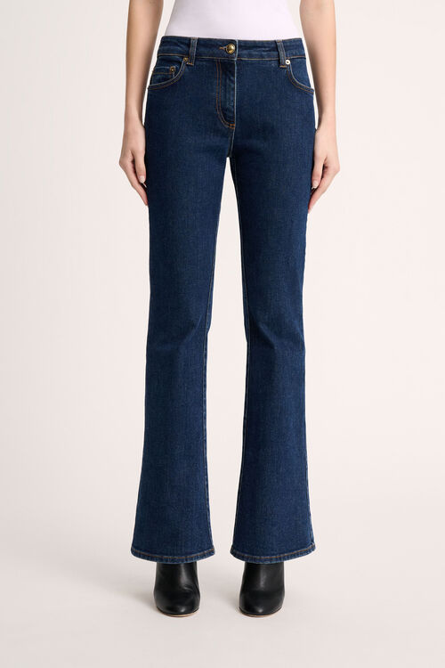 Luisa Spagnoli Ondoso - Pantaloni flared in denim