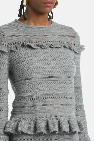 Martesana, grey melange, large image number 2