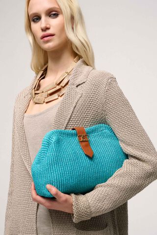 Iadi, turchese-cuoio-oro, large image number 1