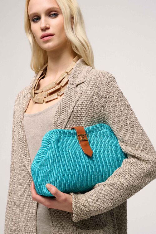 Iadi, turchese-cuoio-oro, large image number 1