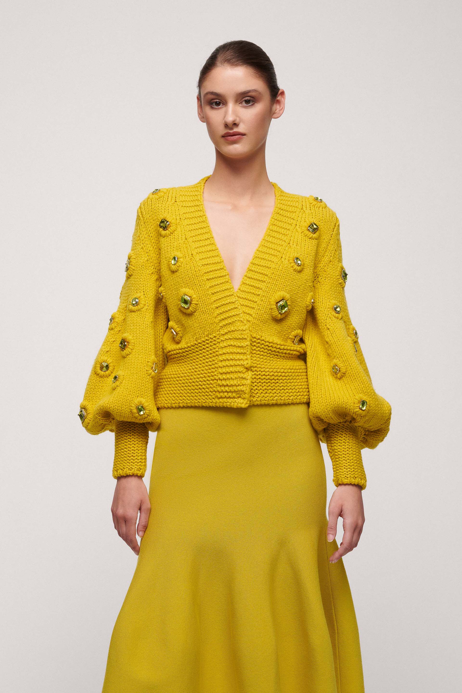 Merendina Wool cardigan Fashion Show Luisa Spagnoli