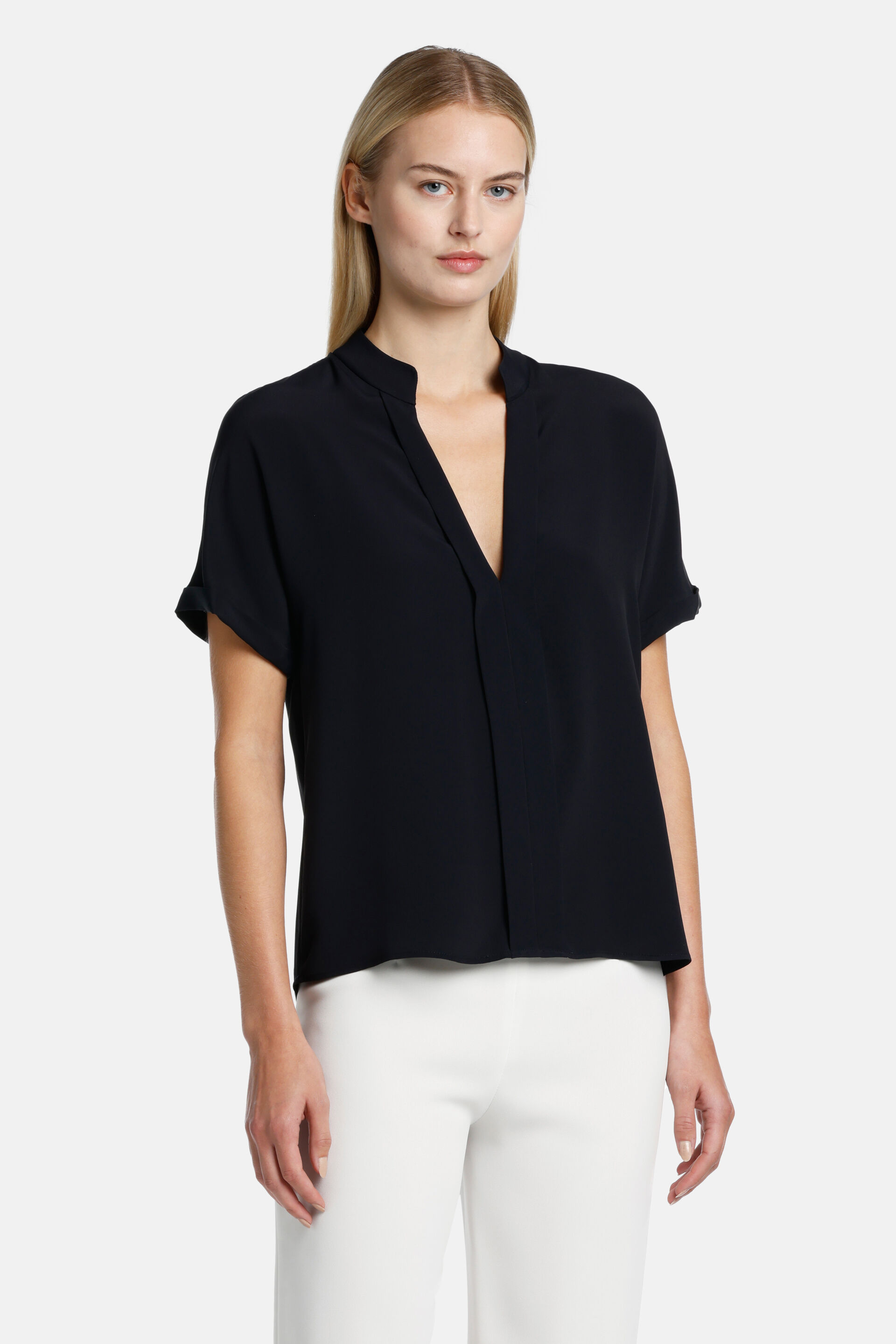 Baracca - V-neck blouse | Shirts and Blouses - Luisa Spagnoli