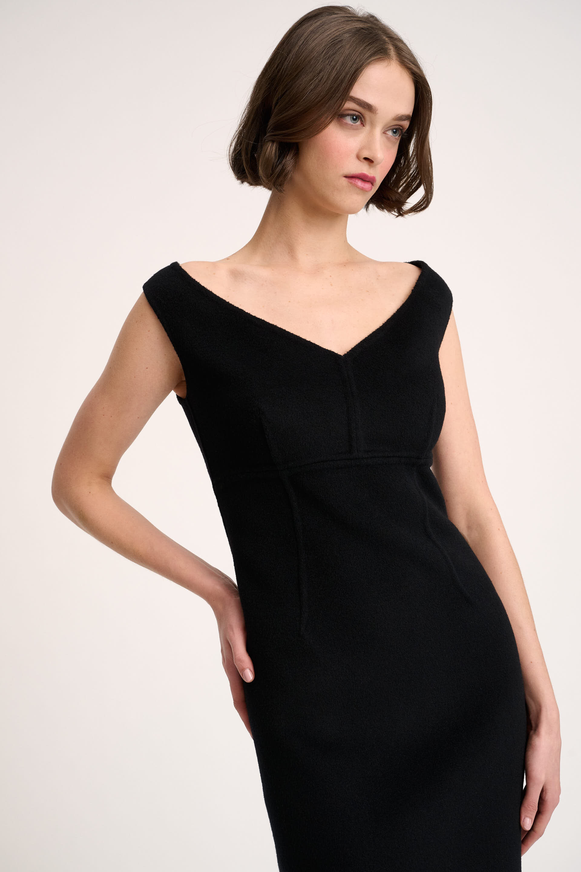 Tubino nero luisa spagnoli outlet