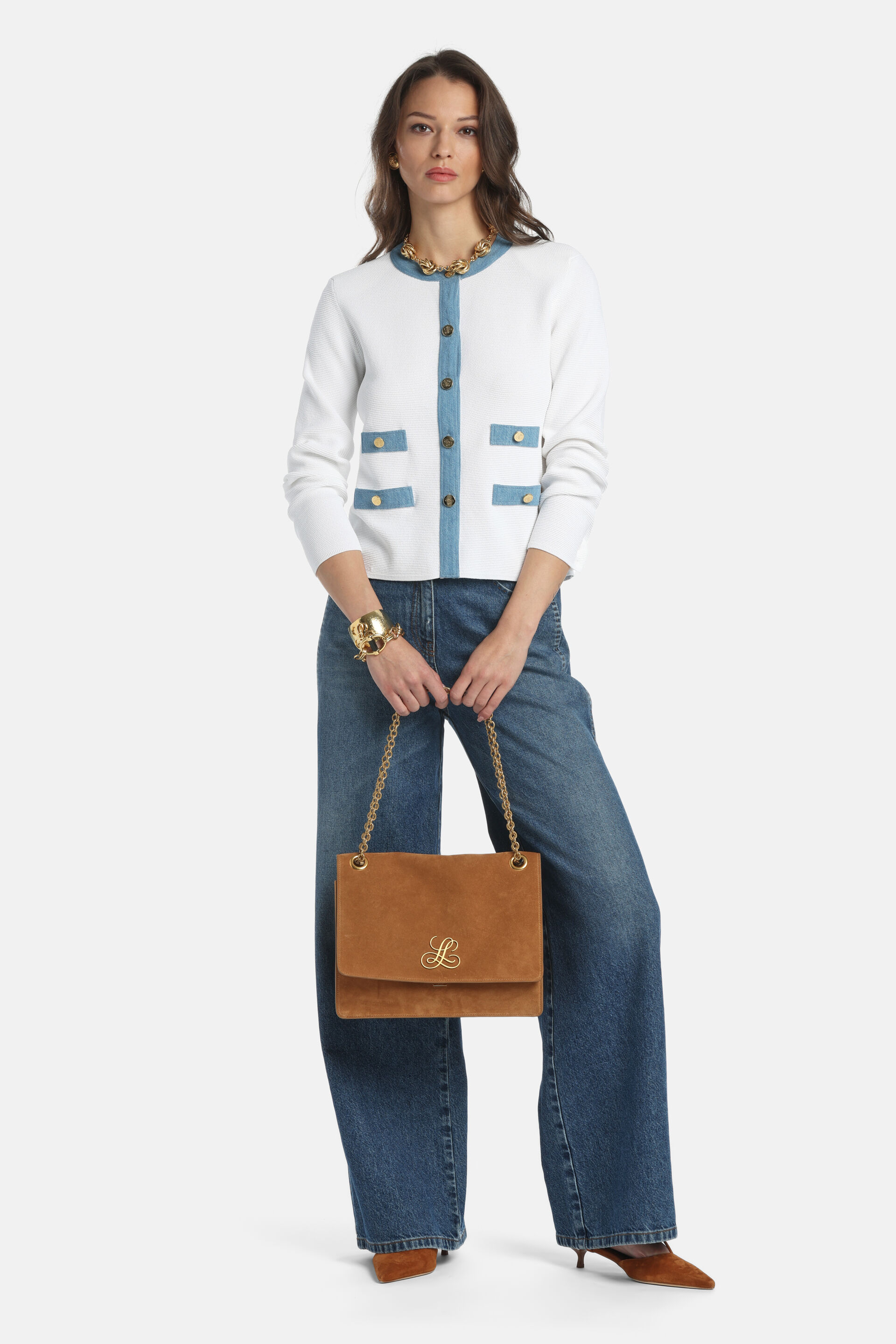 Capotreno - Bon-ton cardigan | Cardigan - Luisa Spagnoli