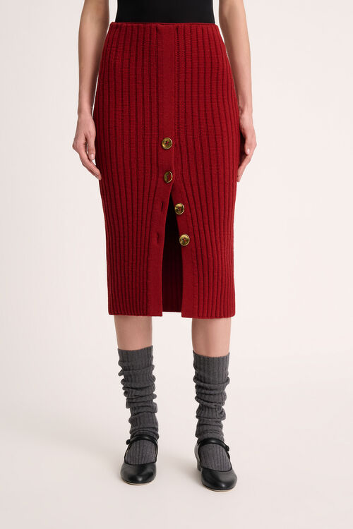 BY MEDI KNITTED SKIRT BY MEDI KNITTED SKIRT