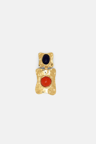 Ninfalidi, blu-corallo-oro, large image number 0