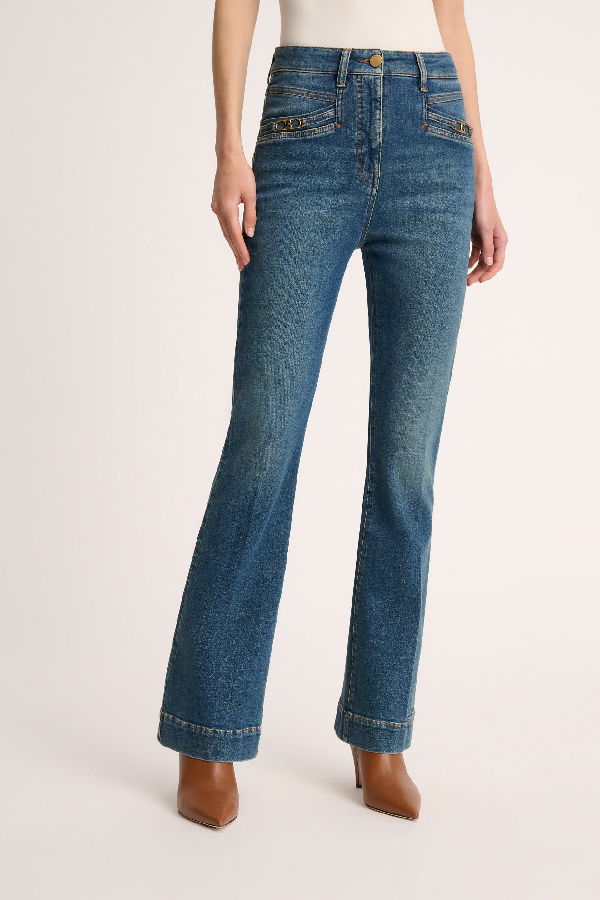 Ofilio Flared jeans Luisa Spagnoli