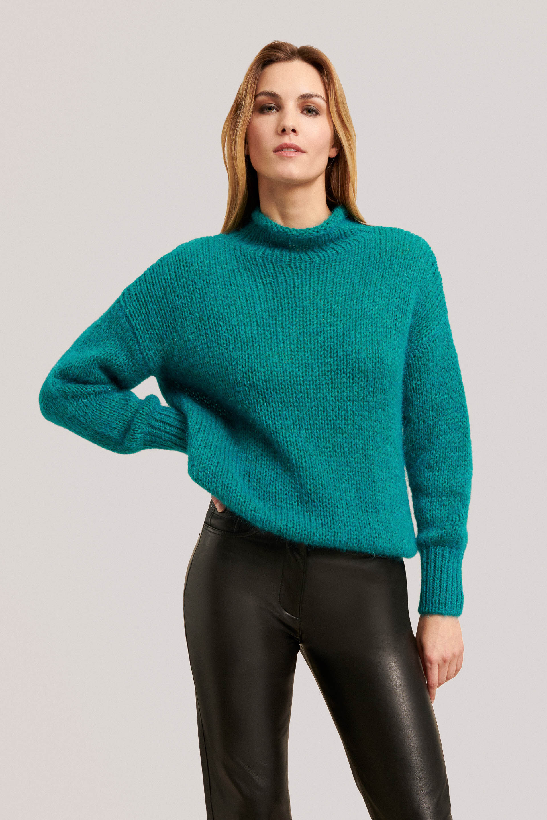 Cibernetica Pullover in mohair and wool Luisa Spagnoli