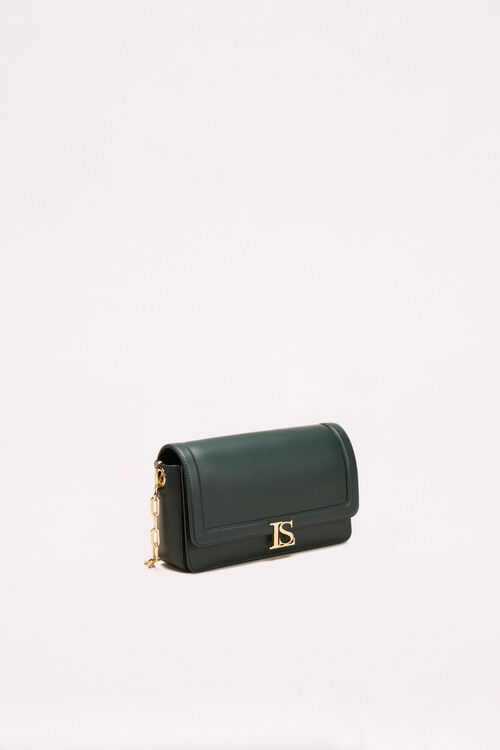 Ishoulderbag, green bottle-gold, large image number 3