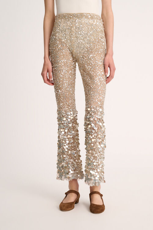 Luisa Spagnoli Oreto - Pantaloni paillettes - Fashion Show