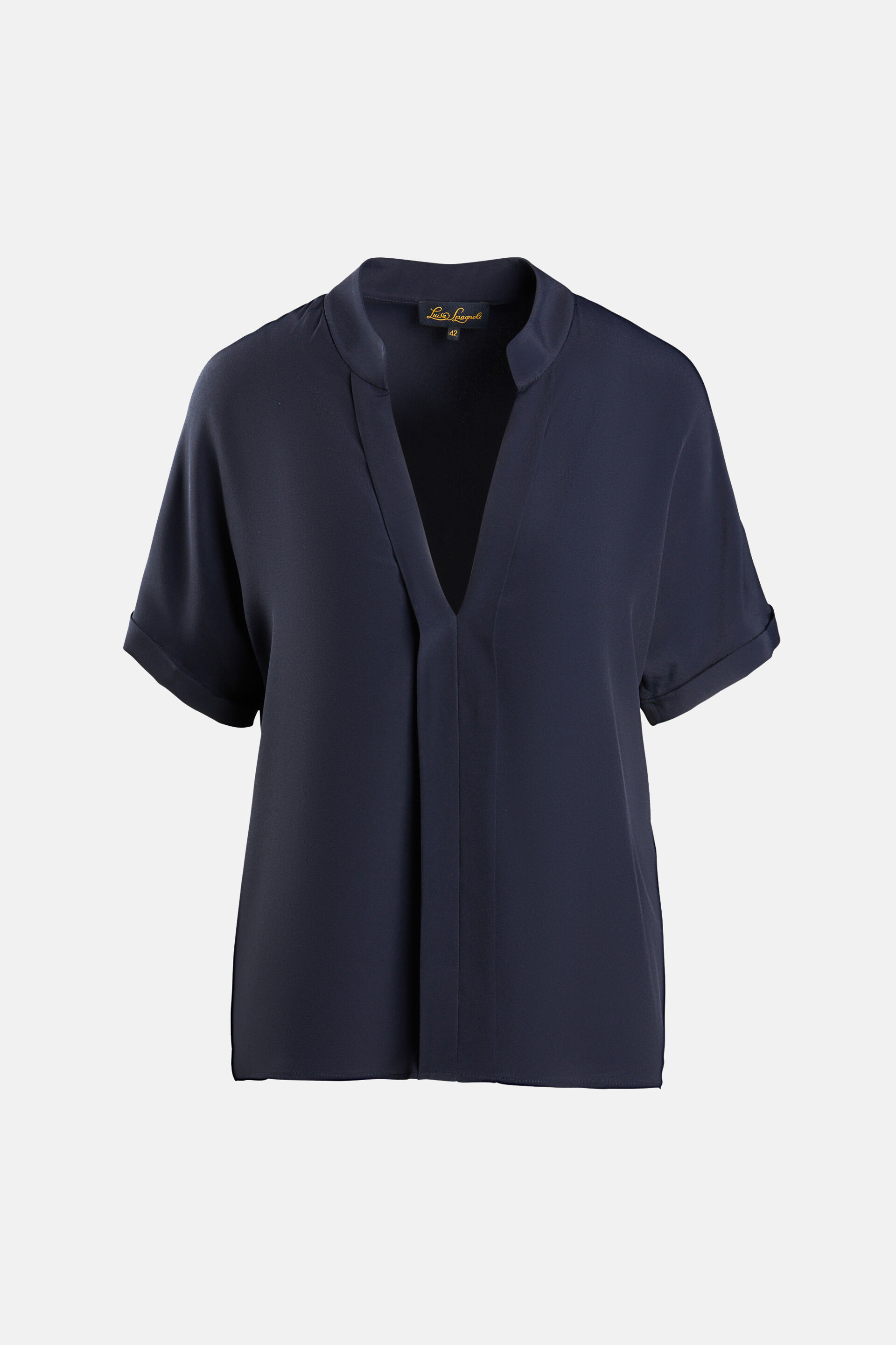 Baracca - V-neck blouse | Shirts and Blouses - Luisa Spagnoli
