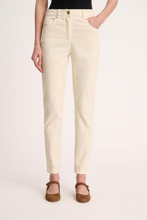 Luisa Spagnoli Ogniora - Pantaloni in velluto