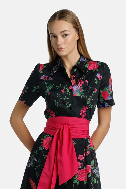 Pratolina, black-fuchsia, large image number 2