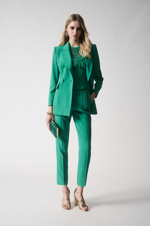 Da Cerimonia Luisa Tailleur Gessato Luisa Spagnoli Completo