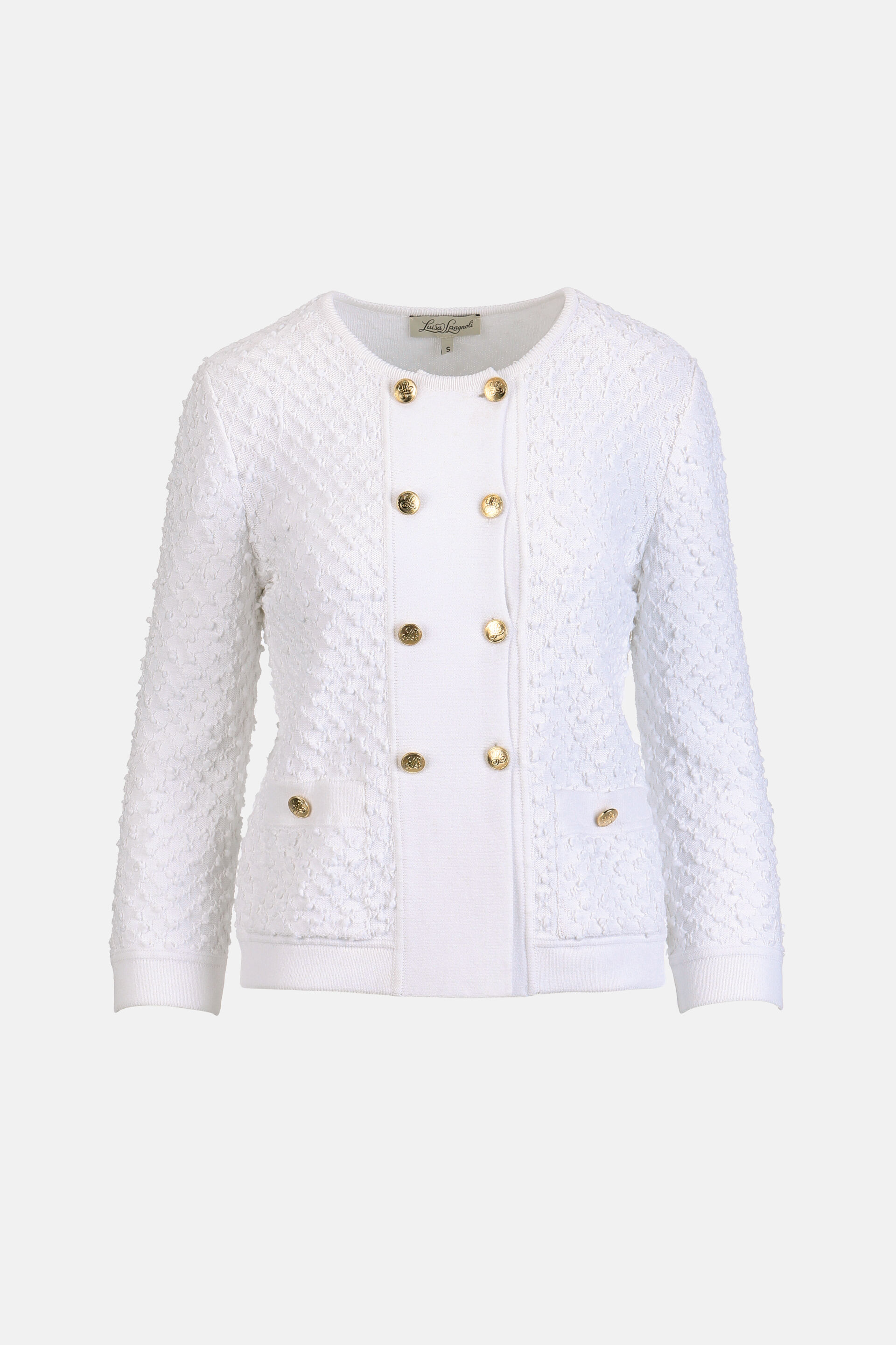 Celle - Bouclé bon ton jacket | CLOTHING - Luisa Spagnoli