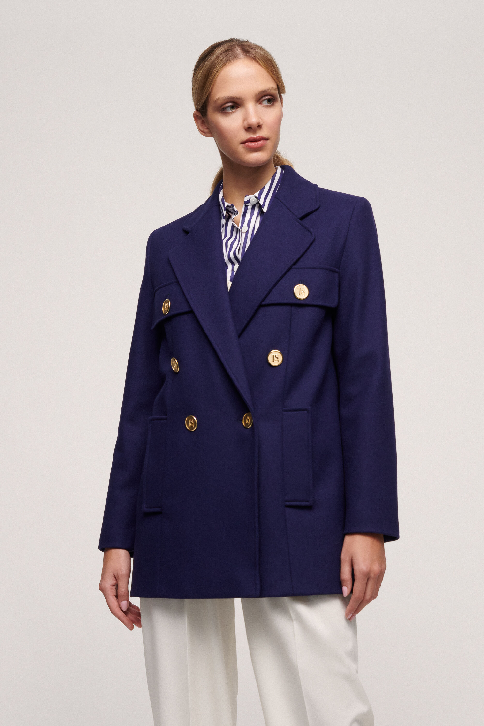 Valmont outlet wool coat