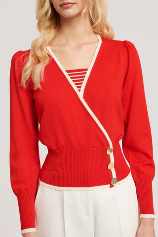 Medly, red-cream, large image number 2