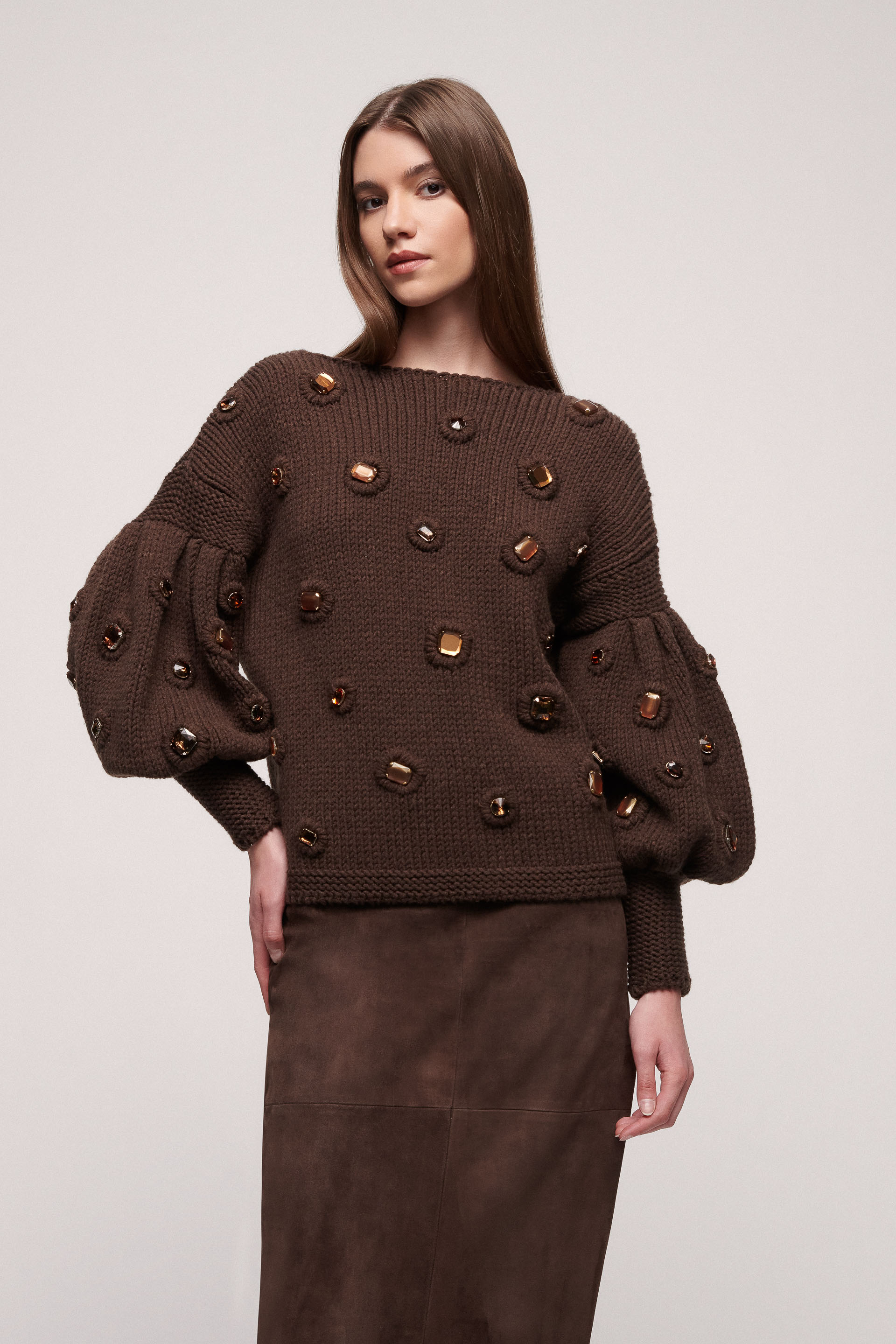 Minimo - Wool pullover - Fashion Show | Luisa Spagnoli