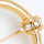 Nanterre, gold-nickel, swatch