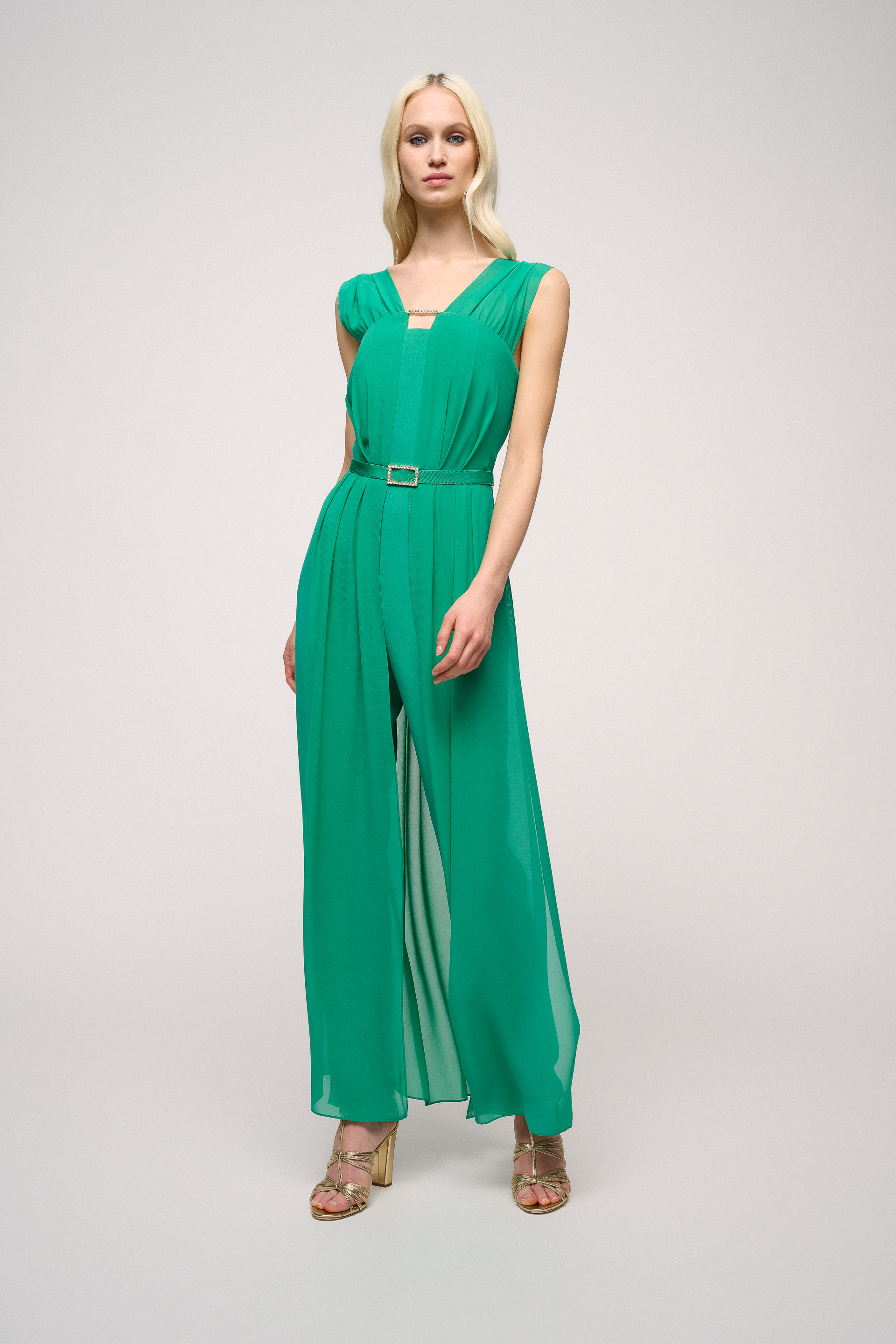 国内発送/送料関税込【MaxMara】ELEGANTE STUDIO Pomez Jumpsuit Silk jumpsuit | Max Mara