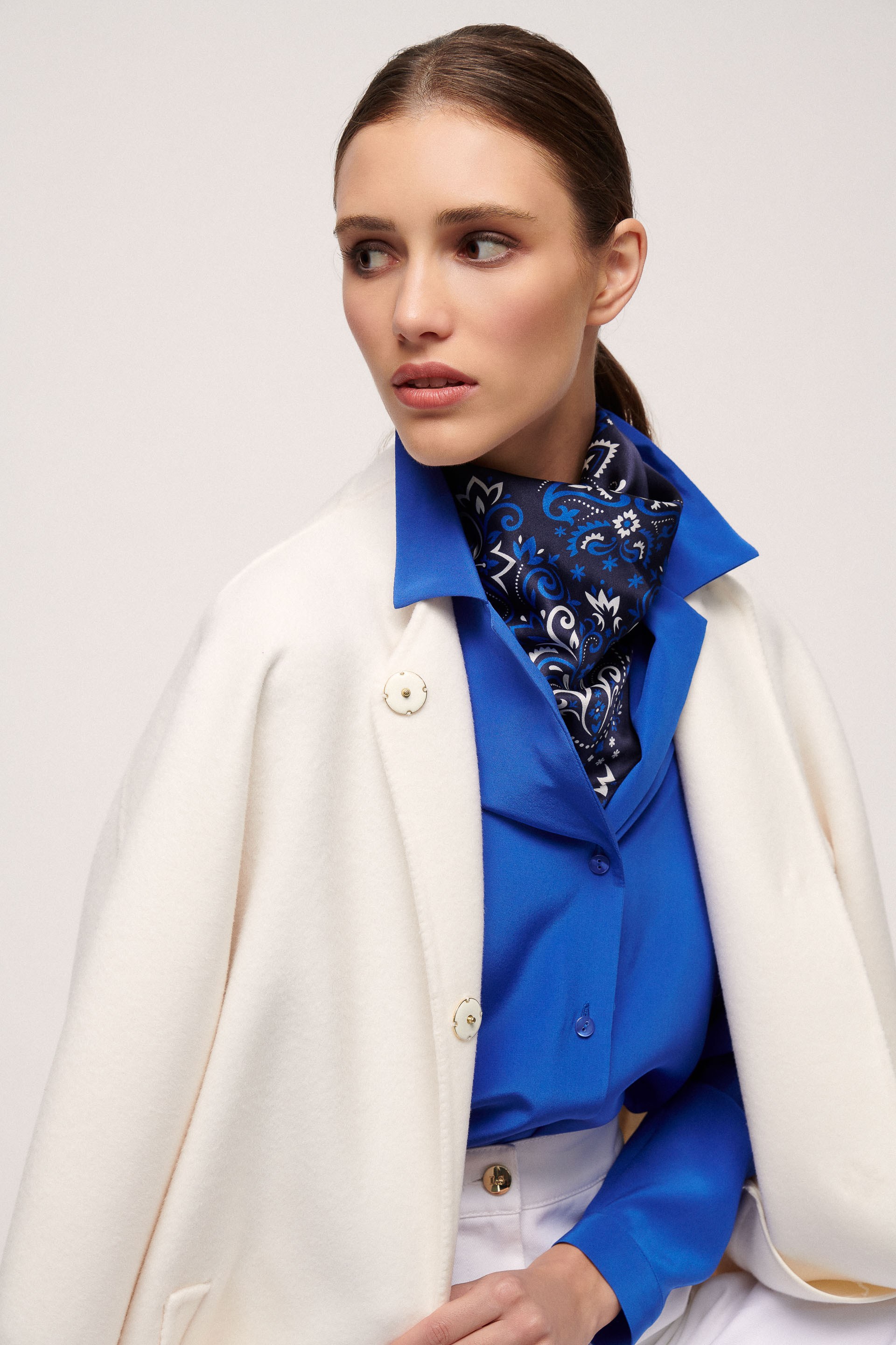 Rodarte - Printed headscarf | Luisa Spagnoli