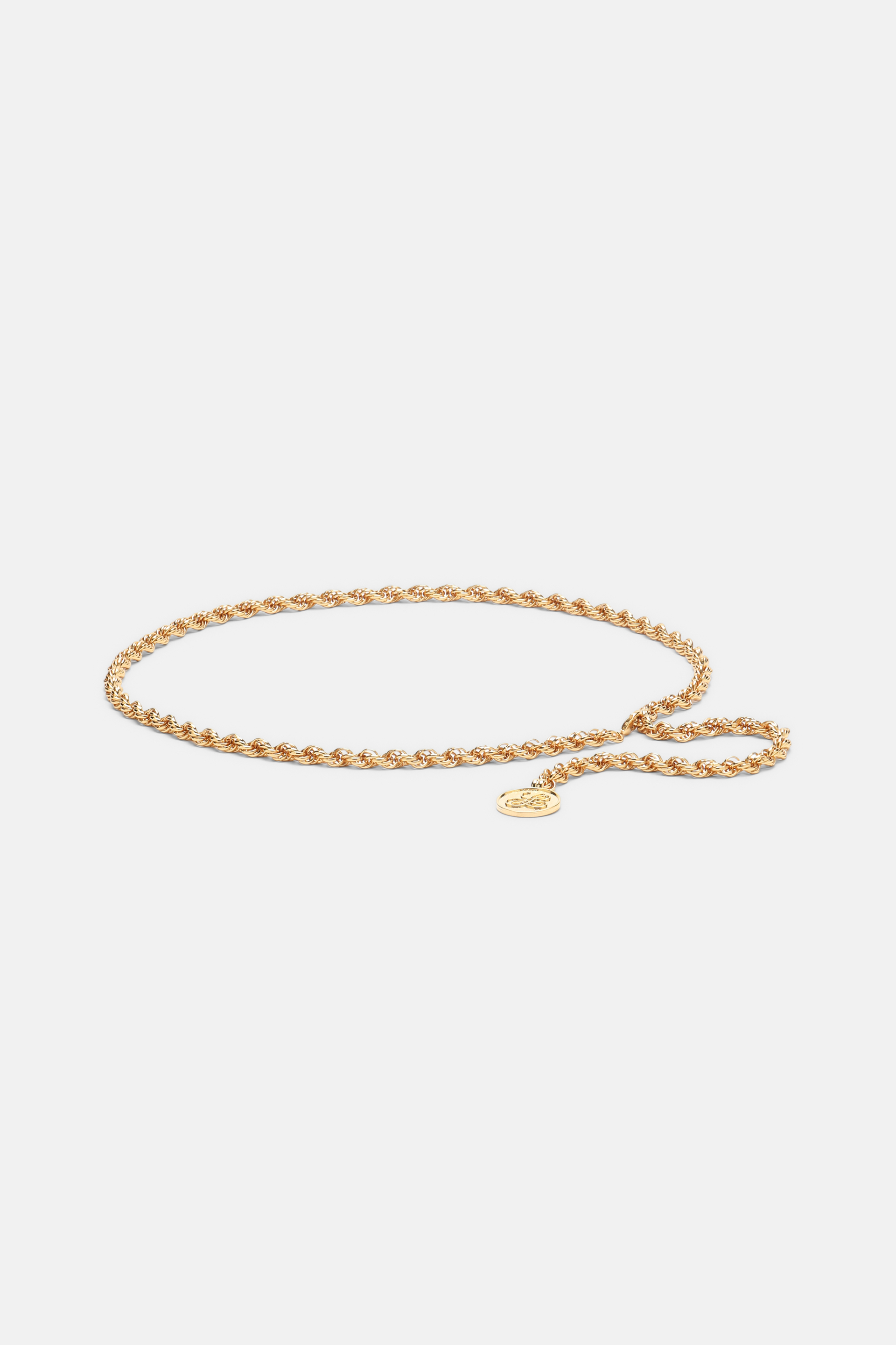 ✨ Luisa Spagnoli Black & Gold Chain Belt/Necklace | Made in Italy ✨ Made In Italy “Luisa Spagnoli” Long Chain Necklace | eBay main image 3