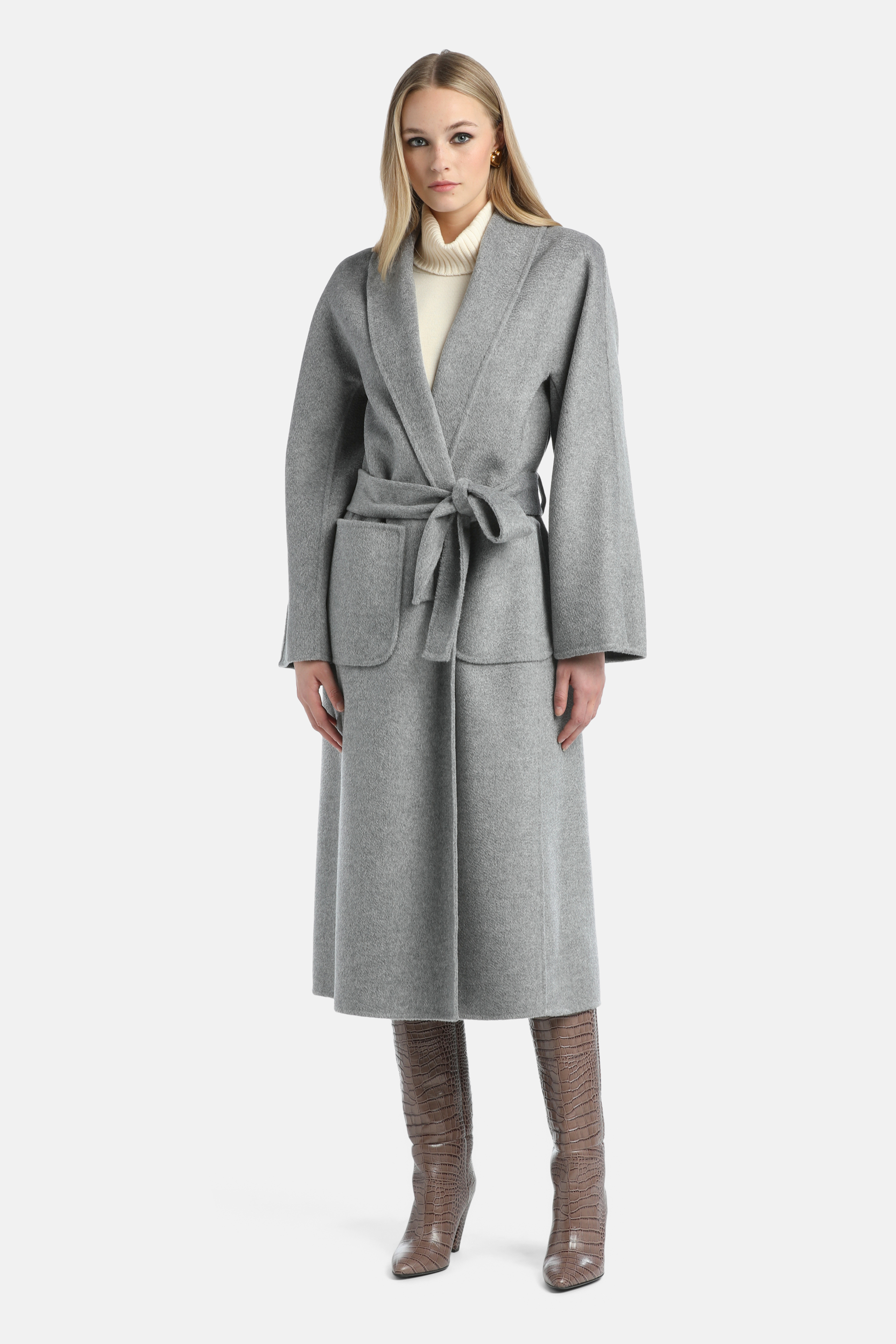 Speziale - Belted coat | Outerwear - Luisa Spagnoli