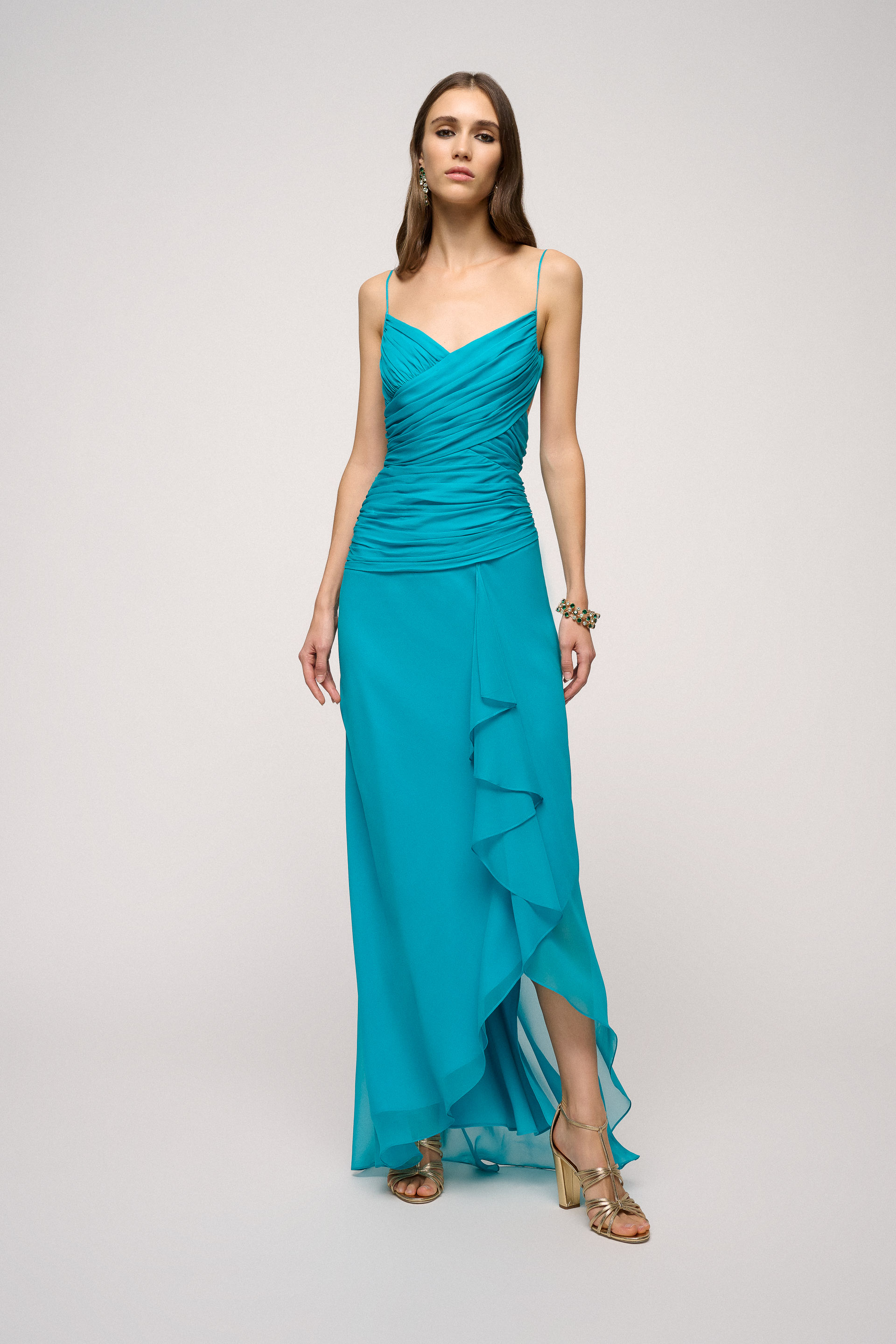 Pincio Silk dress LS storefront catalog Luisa Spagnoli