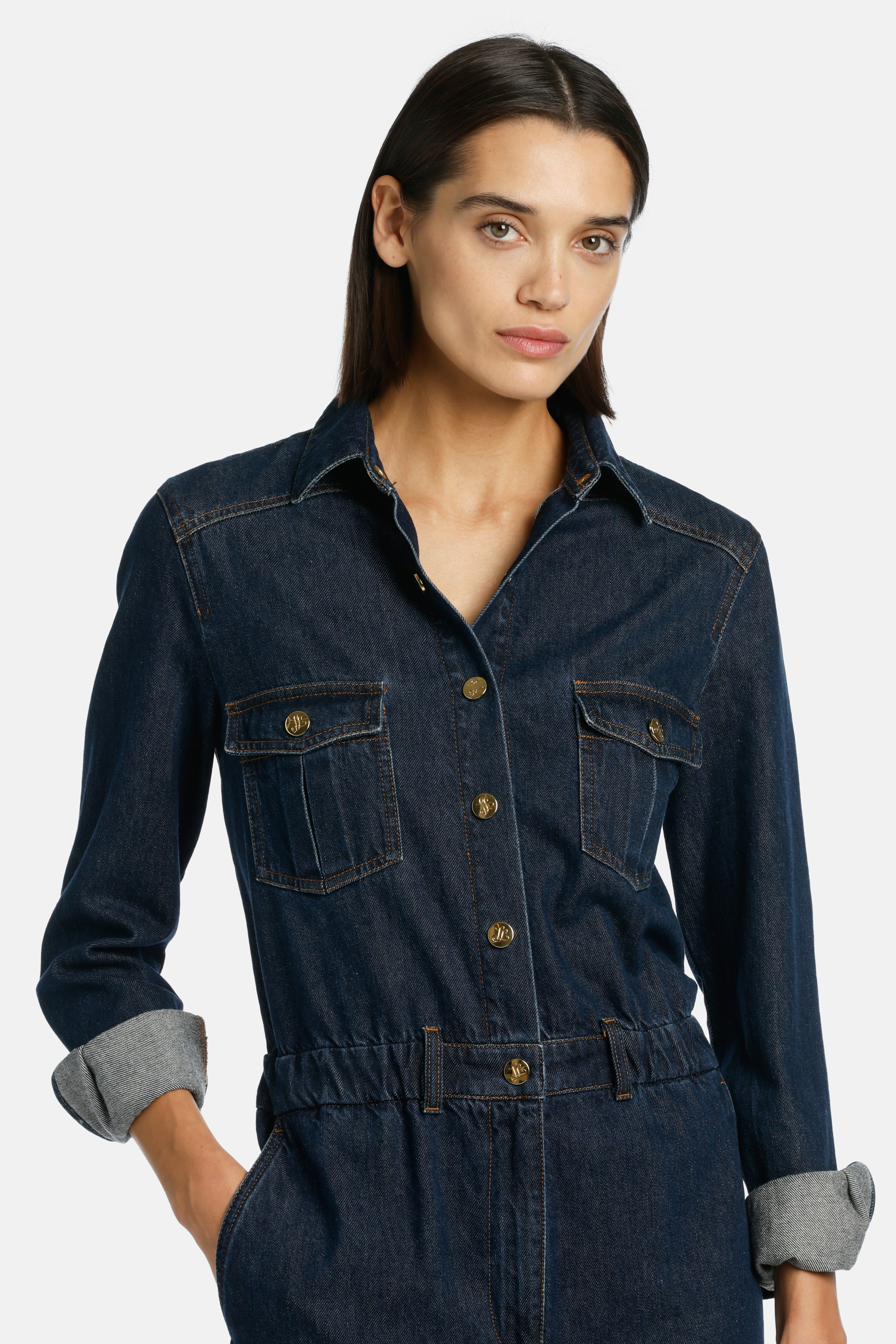 Pantera - Denim jumpsuit | Dresses & Jumpsuits - Luisa Spagnoli
