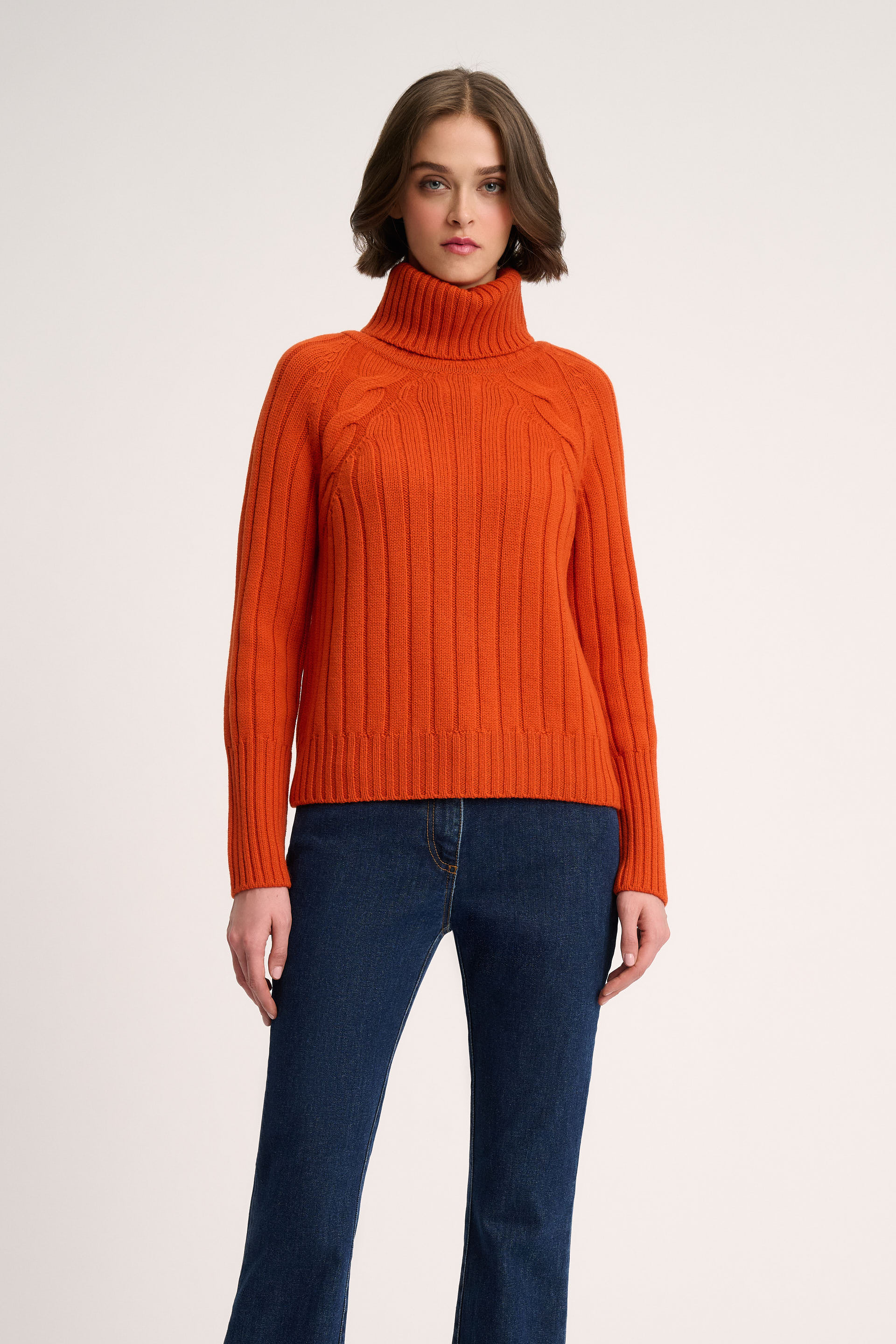 Mestieri - Raglan turtleneck | LS storefront catalog - Luisa Spagnoli