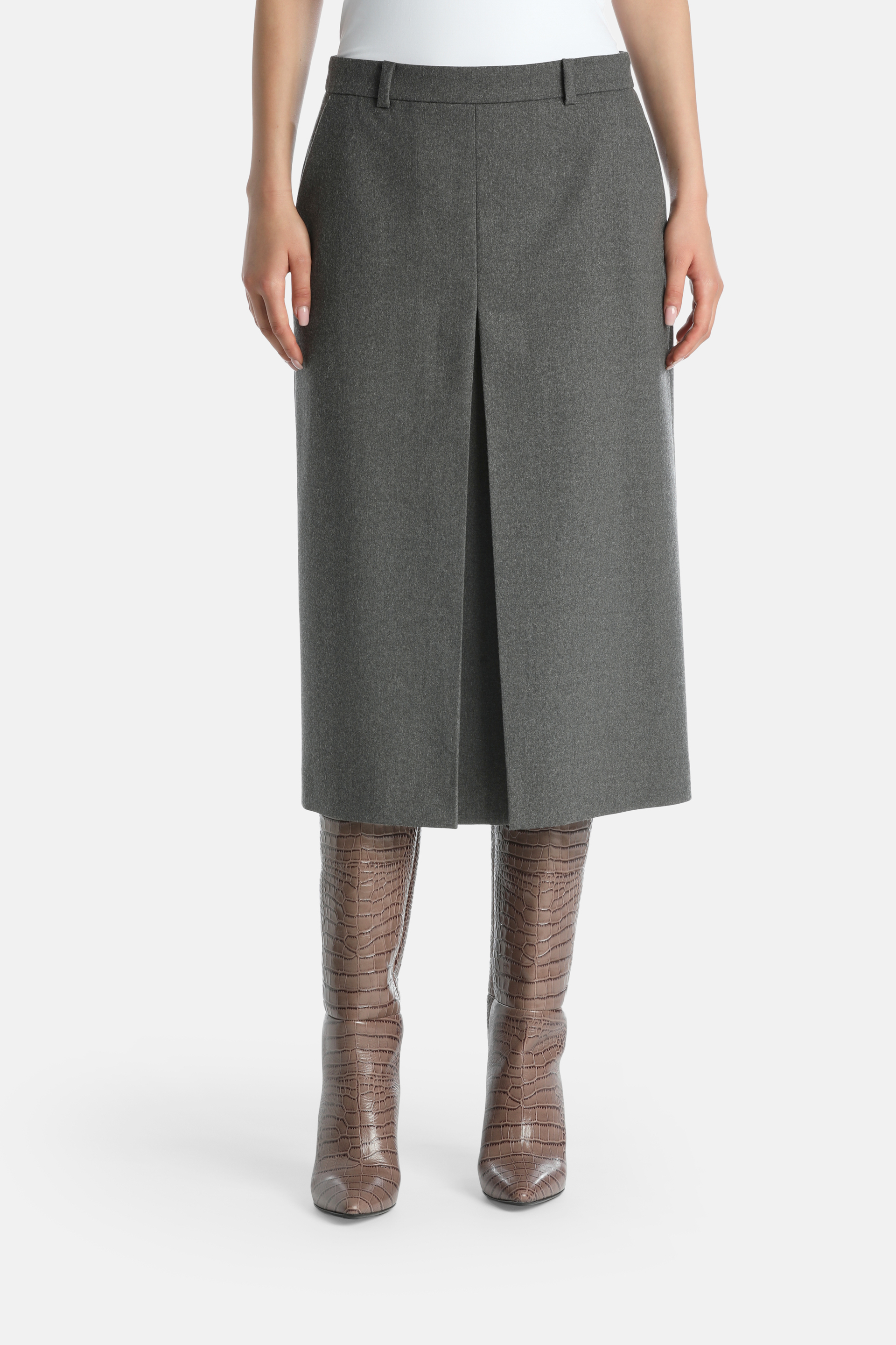 新品タグ付き｜Gajess Taylor Pencil Skirt グレー S 新品未使用 gajess☆ Taylor Pencil Skirt (Grey) Taylor pencil skirt