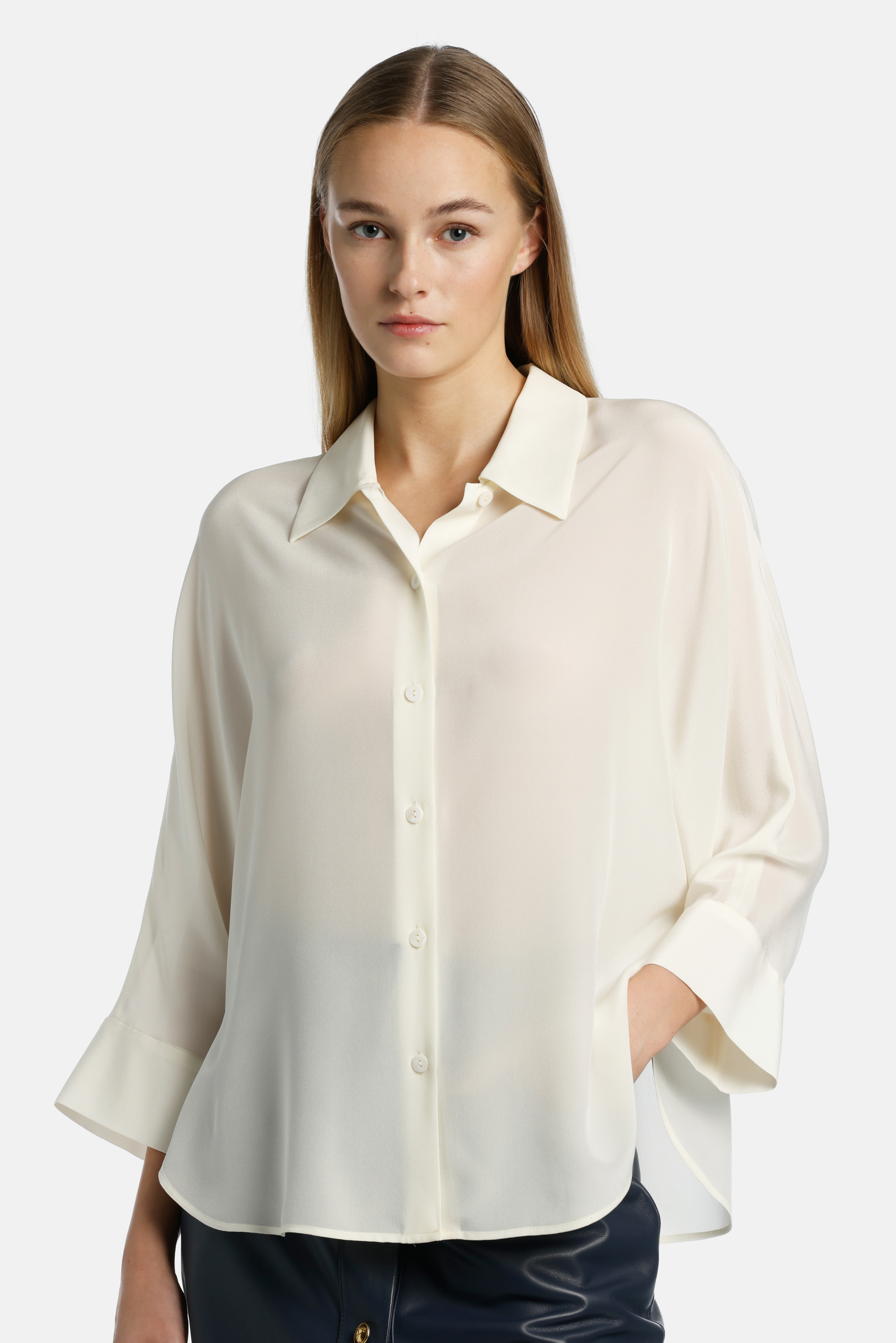 Barcaiola - Silk blouse | Shirts and Blouses - Luisa Spagnoli
