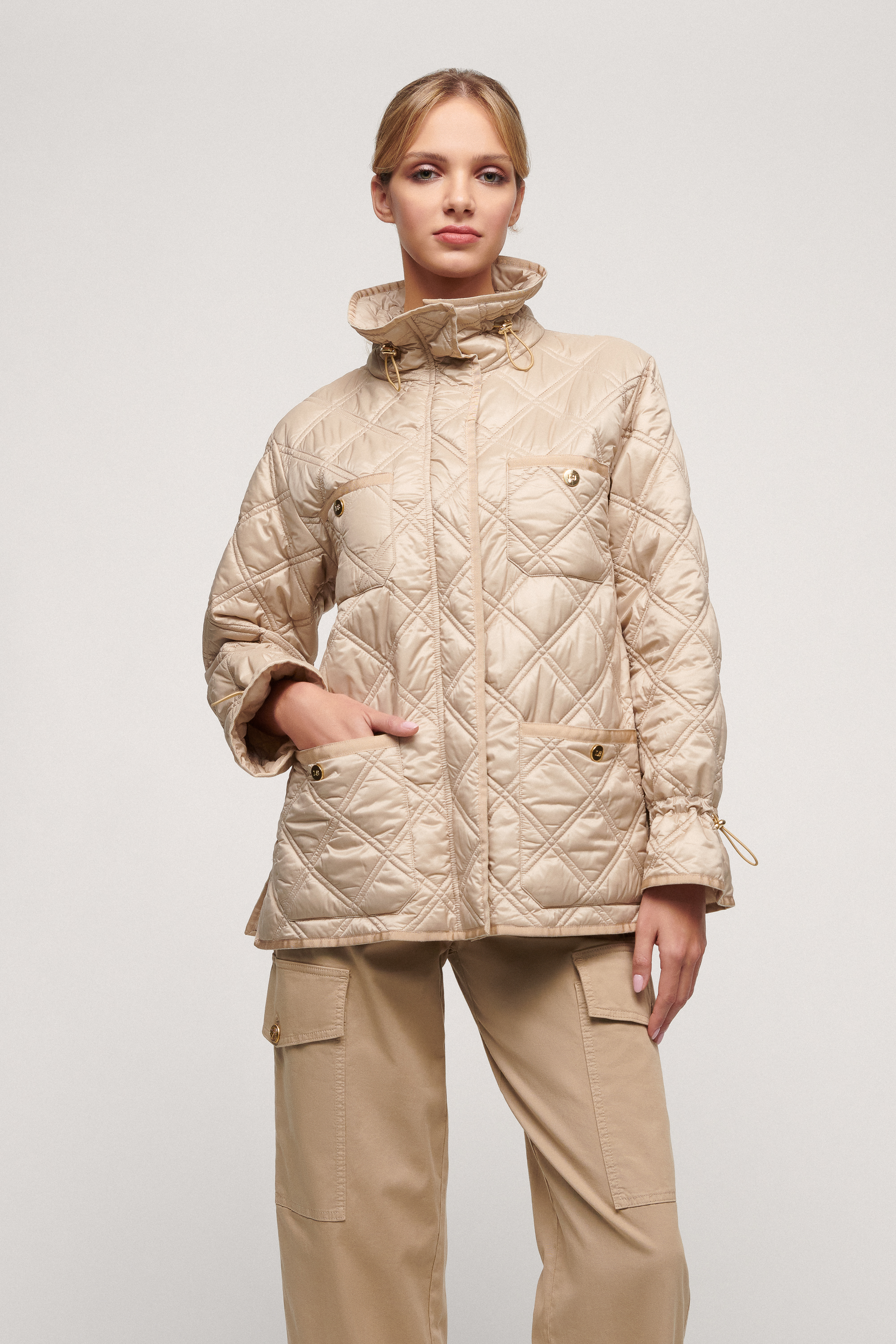 Vesta - Light padded jacket | Luisa Spagnoli