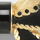 Napoca, black-gold, swatch