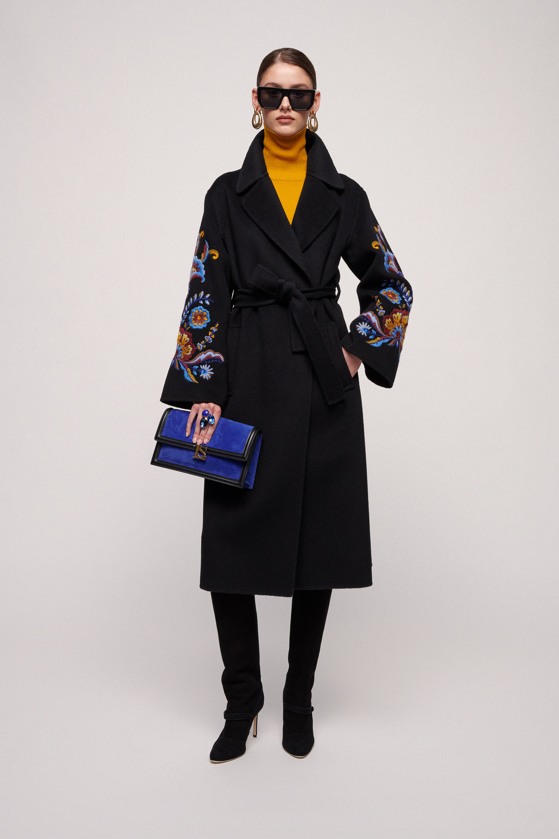 Luisa Spagnoli ネイビースプリング コート 44 CLOTHING | Luisa Spagnoli