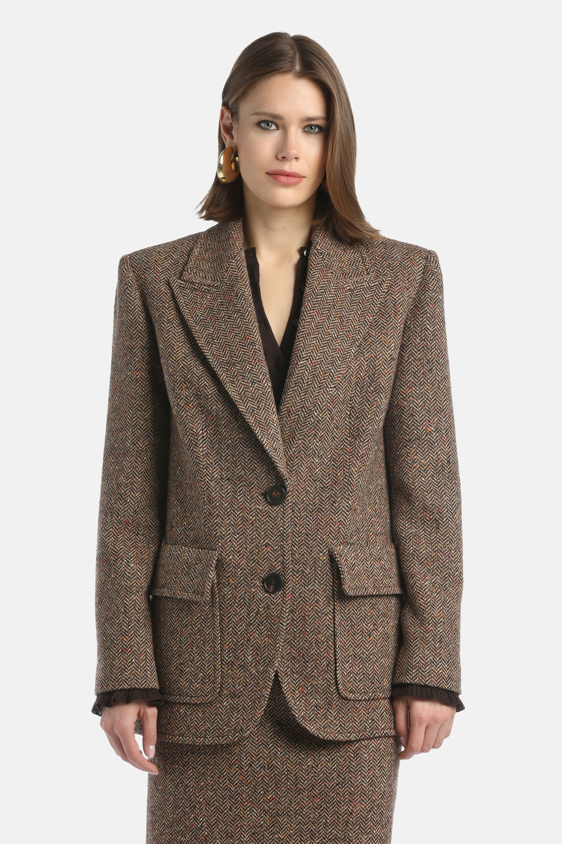 Sarta Oversized blazer jacket Fashion Show Jackets
