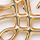 Nannacara, gold, swatch