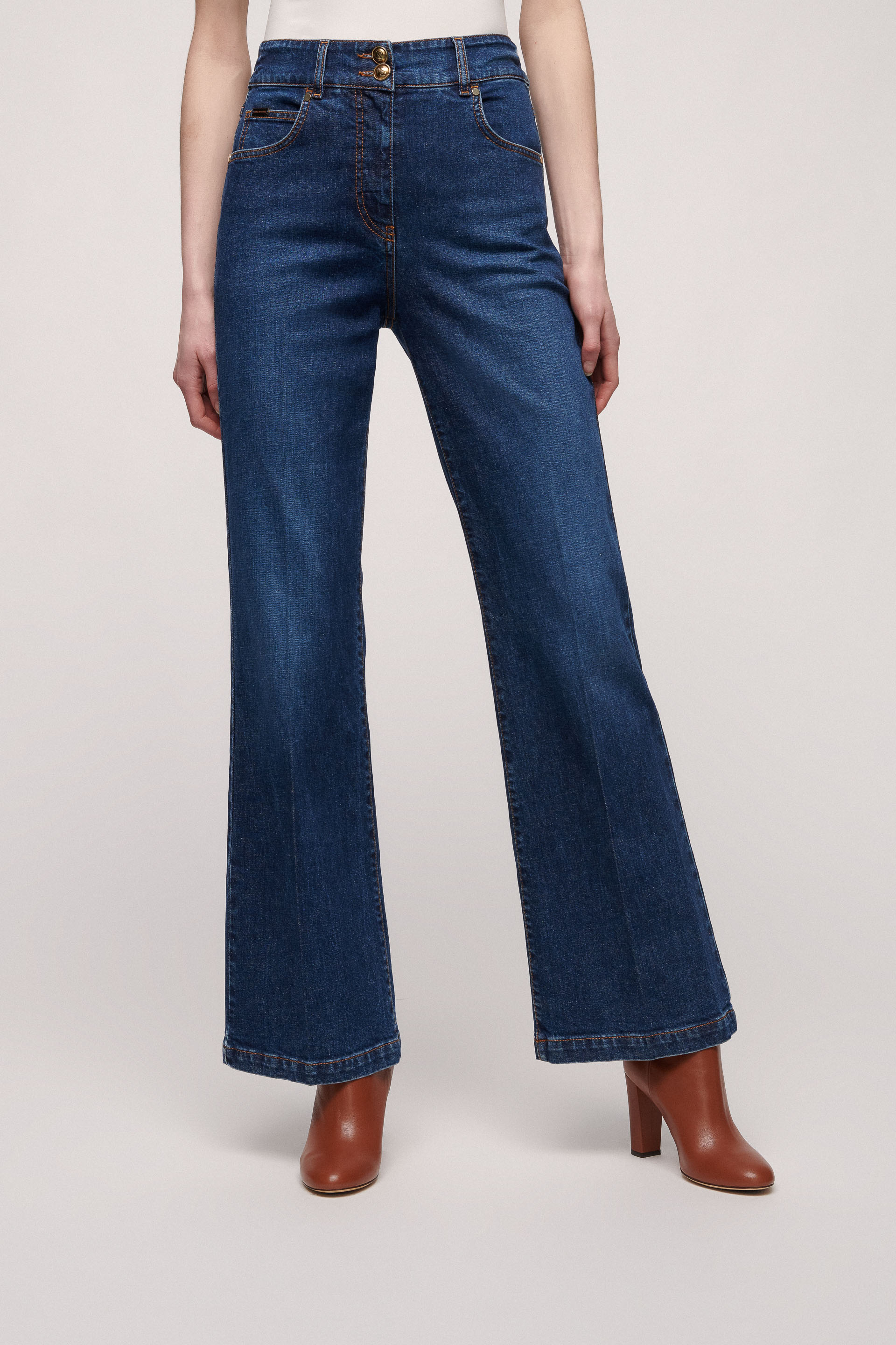 Oliva Flared jeans Luisa Spagnoli