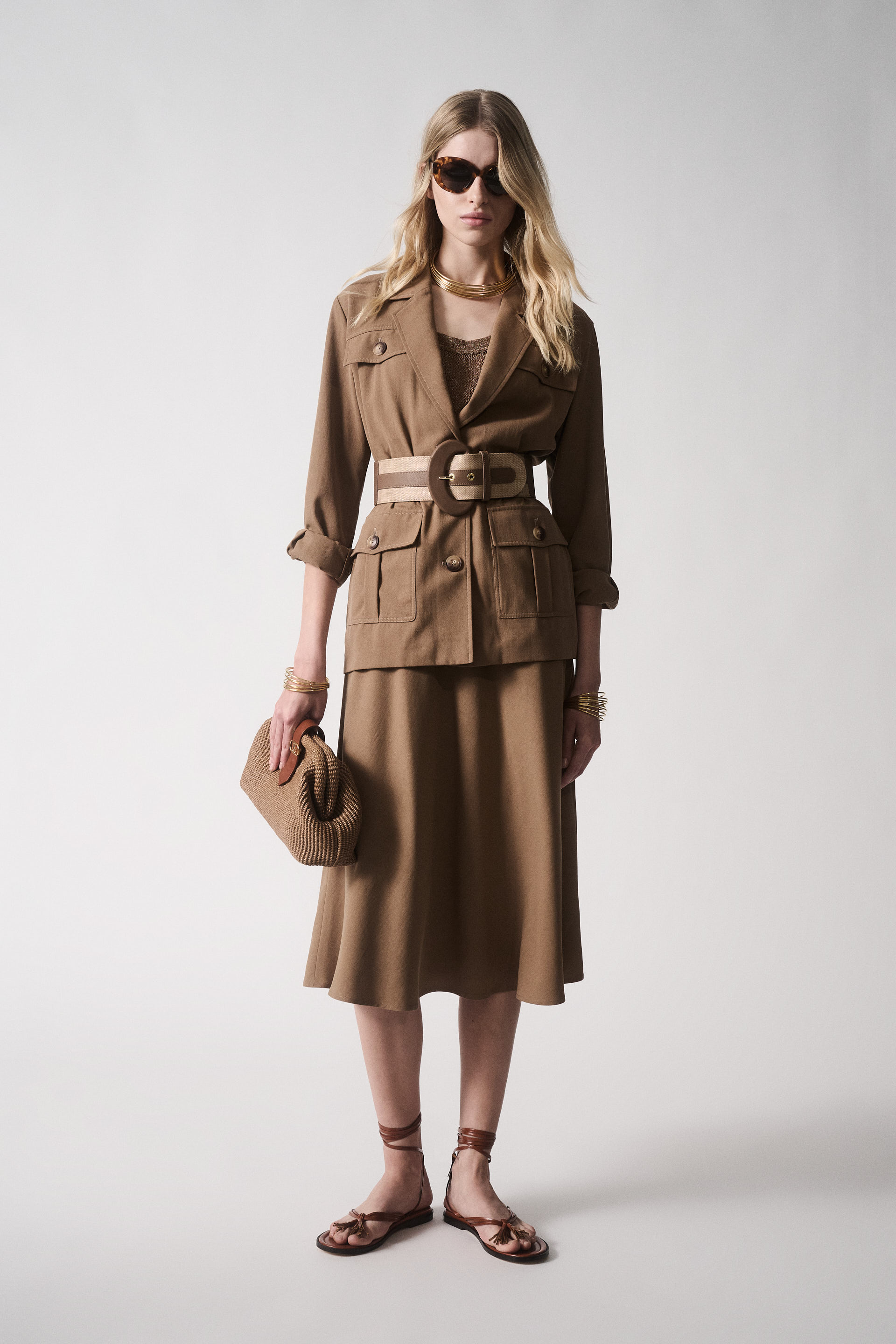 SS25 SLK 0013-BL DRESS